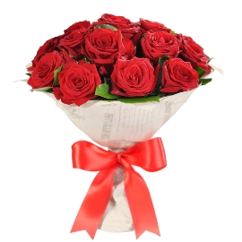 Red Regal Roses Bouquet