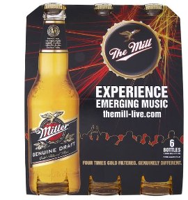 Miller Beer, 6 x 330ml bottles