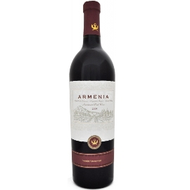 Red semi sweet wine Armenia